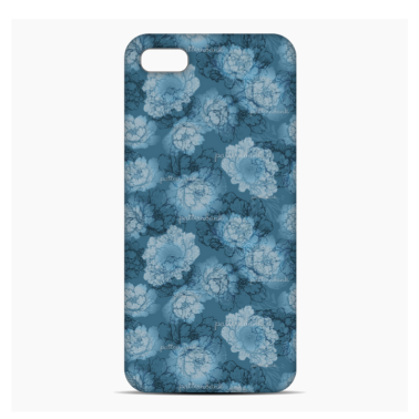peonies toile - floral allover_accessories