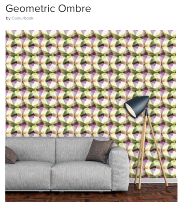 geometric ombre_wallpaper